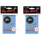 (600x) Ultra Pro LIGHT BLUE Pro-Matte SMALL YUGI Deck Protector Sleeves