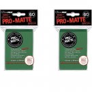 (600x) Ultra Pro GREEN Pro-Matte SMALL YUGI Deck Protector Sleeves