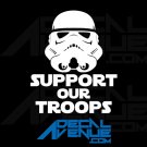 Star Wars Support Our Troops Stormtrooper Decal Sticker