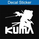 Afro Samurai Kuma Decal Sticker
