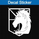 Attack on Titan Military Police Decal Sticker