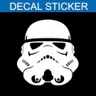 Star Wars Stormtrooper Helmet Decal Sticker