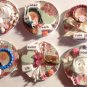2per pkg Magnet Handmade Layered Thick