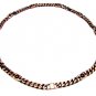 MAGNETIC BIO THERAPY COPPER CHAIN DOG COLLAR LENGTH 23.5" 59.7CMS FOR LARGE DOG