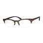 NEW SEMI RIMLESS FRAME READING GLASSES MULTI COLOUR FLORAL A6052B +2.00