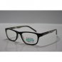 WAYFARER STYLE READING GLASSES BLACK FRAME PURPLE GREEN FLORAL ARMS A6050A +2.00