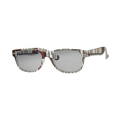 NEW WAYFARER STYLE READING SUNGLASSES RETRO GREY BLACK PINK FRAME A4031 +2.50