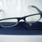 READING GLASSES BLUE/WHITE + 2.0 STRENGTH & CASE D500