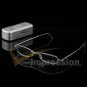 FOLDING READING GLASSES WITH PINK CLIP CASE +2.5  F2