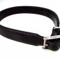 MAGNETIC BIO THERAPY LEATHER DOG COLLAR 24" LONG MEDIUM TO LARGE DOG