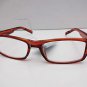 NEW FULL RIMMED READING GLASSES MODERN LIGHT BROWN FASHION FRAME A2015 +2.50