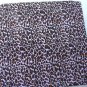 4 x FASHIONABLE LEOPARD PATTERN CUSHION COVERS MUSHROOM COLOUR BACKGROUND