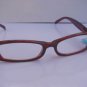 MODERN READING GLASSES DARK RED S/ARM FRAMES +1.50 E48A