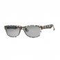 NEW WAYFARER STYLE READING SUNGLASSES RETRO GREY FRAME A4031 +1.50