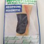 MAGNETIC BIO THERAPY ADJUSTABLE NEOPRENE CLOSED KNEE SUPPORT WRAP BLUE