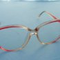 4 x NEW RETRO READING GLASSES CLEAR PINK FRAMES + 3.0