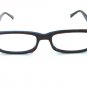 CLEAR LENS OPTICAL FRAMED GLASSES SPRUNG ARM BLACK METALLIC BROWN READING A196C