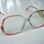 4 x NEW RETRO STYLE READING GLASSES CLEAR & PINK +2.0