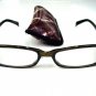 READING GLASSES SUBTLE BLACK STRIPE SPRUNG ARM + CASE +3.0 PR8013