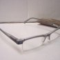 STYLISH READING GLASSES SPRUNG ARM GREY +3.0 D509