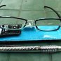READING GLASSES BLUE/BLACK + 3.0 STRENGTH PEN & POUCH