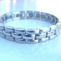 NEW MAGNETIC THERAPY BRUSHED & POLISHED STAINLESS STEEL HEALING BRACELET UNISEX