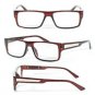 STYLISH READING GLASSES DESIGNER RED GOLD +3.0 D503