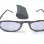 TINTED READING GLASSES BLACK SUN READERS +3.0 D521