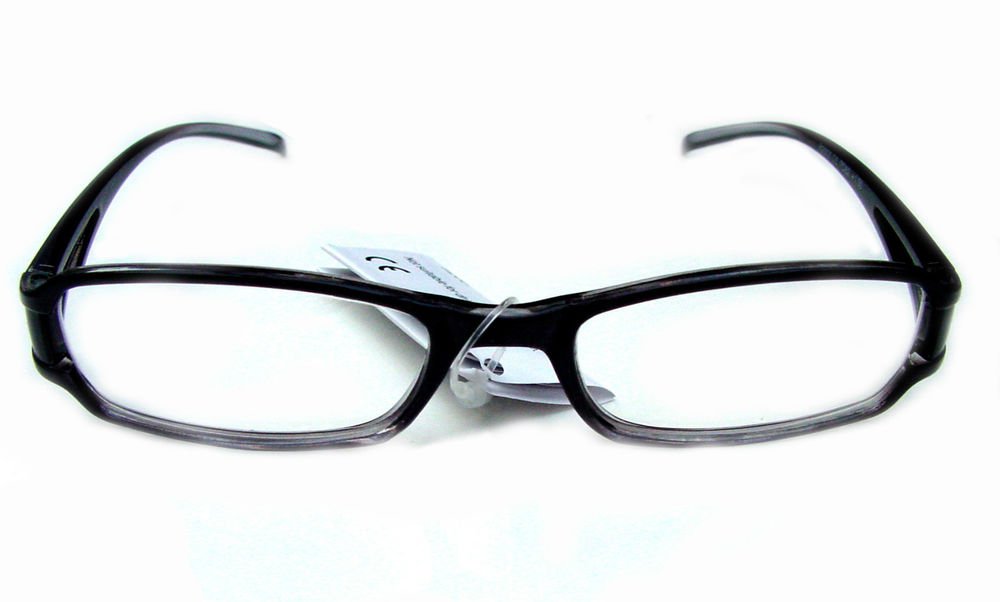 BRAND NEW QUALITY READING GLASSES STYLISH SMART BLACK GREY FASHION UNISEX R2007