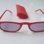 TINTED READING GLASSES RED SUN READERS +1.0 D521