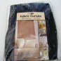 FABRIC STRINGS DOOR OR WINDOW CURTAIN PRIVACY & INSECT DETERRENT BLACK