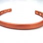MAGNETIC ROUNDED SOLID COPPER MATT FINISH THERAPY BRACELET BANGLE