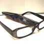 STYLISH READING GLASSES DESIGNER BLACK SILVER +2.0 D503