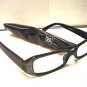 STYLISH READING GLASSES DESIGNER BLACK SILVER +2.5 D503