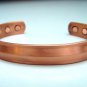 MAGNETIC SOLID COPPER THERAPY BRACELET BANGLE BEVELLED UNISEX