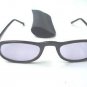 TINTED READING GLASSES BLACK SUN READERS  +3.0  D521