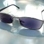 4 PAIRS STYLISH TINTED READING GLASSES SILVER METAL FRAME DARK LENSES +3.0 R1800