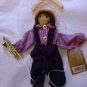 BOY PUPPET MARIONETTE WITH TROMBONE 9" HIGH COLLECTABLE