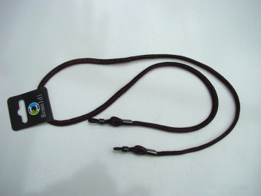 NEW GLASSES NECK CHAIN LANYARD SAFETY CORD STRAP SPECTACLES HOLDER TYNE BROWN