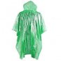 1 WATERPROOF PONCHO CAPE MAC FESTIVALS GREEN DISPOSABLE EMERGENCY RAINCOAT