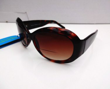 BIFOCAL READING SUNGLASSES GLASSES TORTOISESHELL +1.50 NAPLES