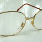 4 PAIRS RETRO READING GLASSES GOLD METAL  +1.5