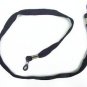 TWO BLACK FLAT NECK CORDS LANYARD STRAP HOLDER GLASSES