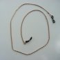 2 X GLASSES NECK CHAIN GOLD COLOUR METAL LINKS LANYARD CORD 403AS