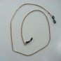 2 X GLASSES NECK CHAIN GOLD COLOUR METAL LINKS LANYARD CORD 403AS