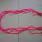 4 FLUORESCENT PINK NECK CORD LANYARD FOR GLASSES