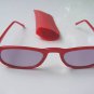 TINTED READING GLASSES RED SUN READERS  +1.0  D521