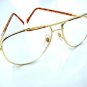 QUALITY AVIATOR STYLE SPRUNG ARM READING GLASSES GOLD METAL FRAME +2.0 premier M