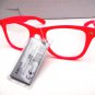 WAYFARER STYLE CLEAR GLASSES PINK FRAMES RETRO