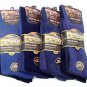 3 PAIRS LAMBSWOOL BLEND MENS BOYS SOCKS NON ELASTIC UK 6-11 EU 39-45 MIXED BLUES
